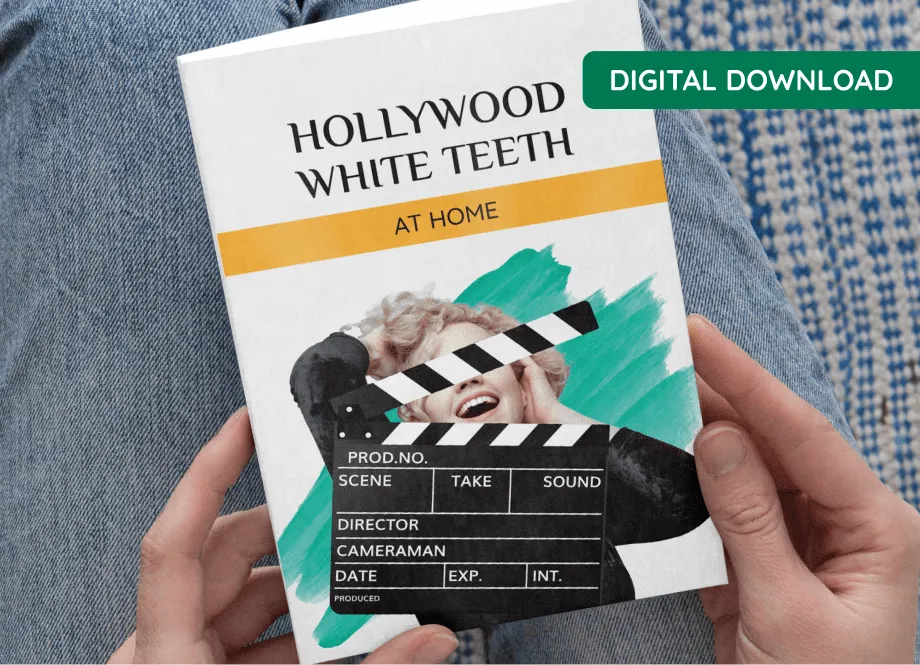 ProDentim Bonus #2 Hollywood White Teeth at Home digital bonus guide cover